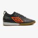Chuteira Futsal Umbro Adamant Club Preto/Laranja